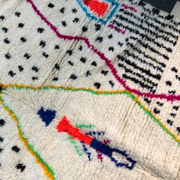 Authentic Moroccan Berber Rug - 8'.2"x4'.9" - Wool carpet - Picture 4 of 6